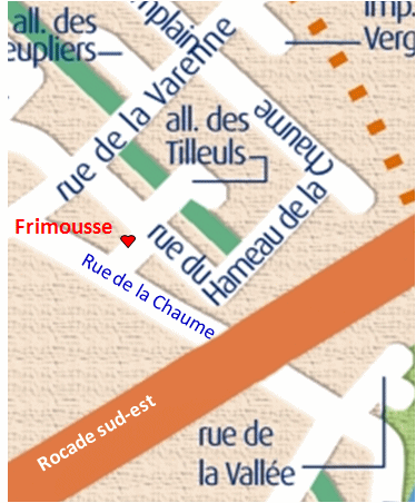 Frimousse plan de situation